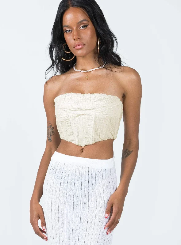 carlsen-strapless-top-cream