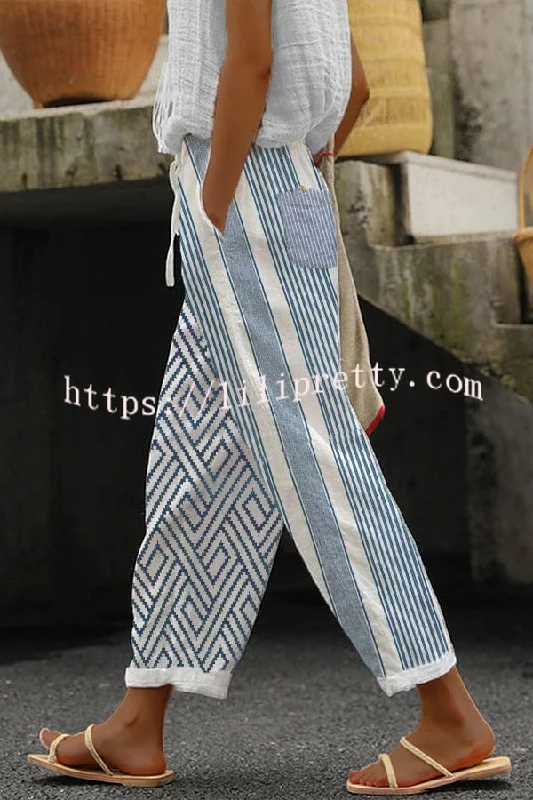 casual-unique-printed-button-pocket-pants