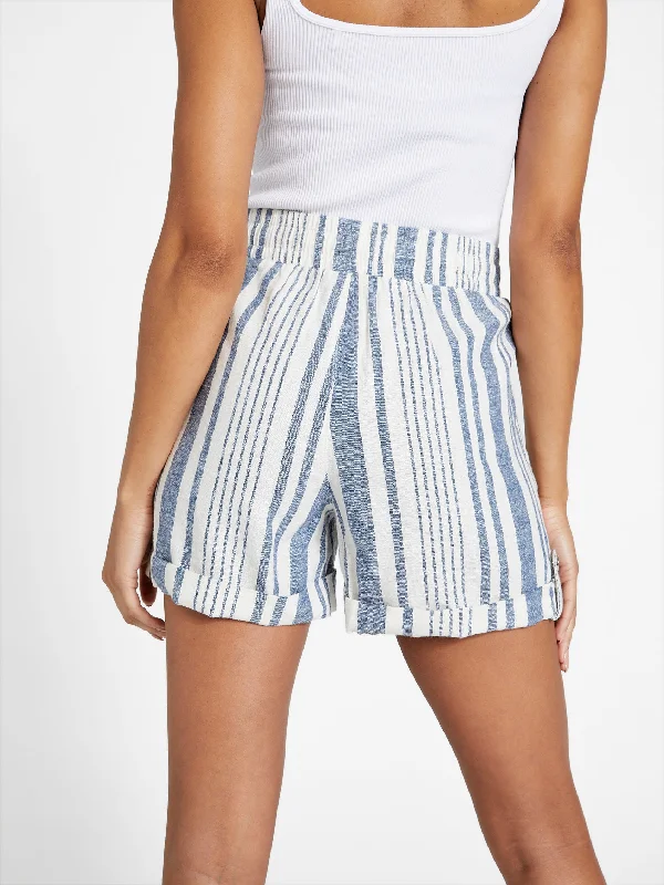 charlotte-striped-linen-shorts