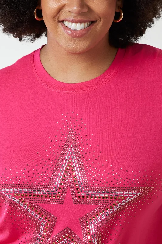 curve-diamante-star-oversized-top-in-pink