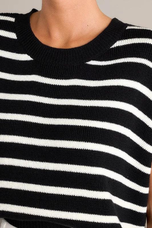 daring-diva-black-stripe-sweater-top