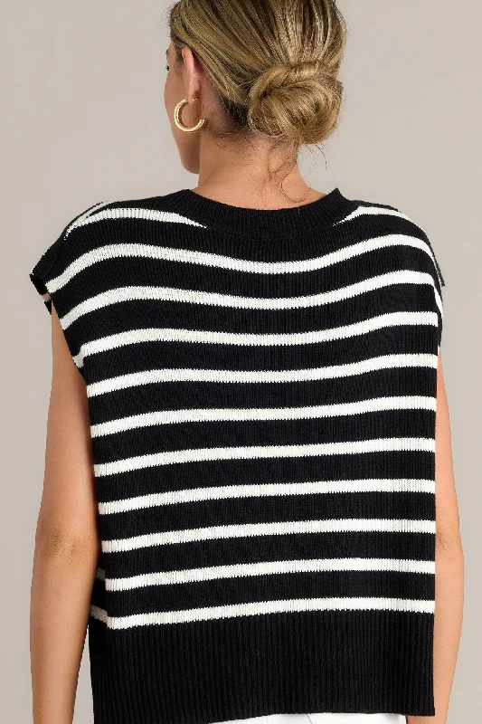 daring-diva-black-stripe-sweater-top