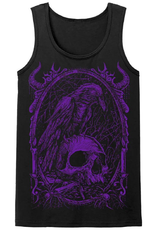 death-raven-t-shirt-purple