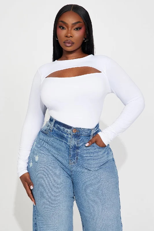 eli-cut-out-long-sleeve-bodysuit-white