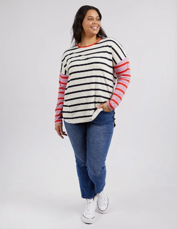 elm-marta-stripe-l-s-tee-multi