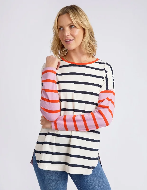 elm-marta-stripe-l-s-tee-multi