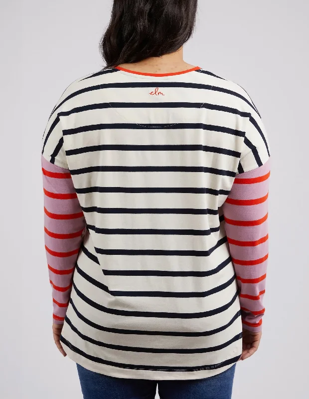 elm-marta-stripe-l-s-tee-multi