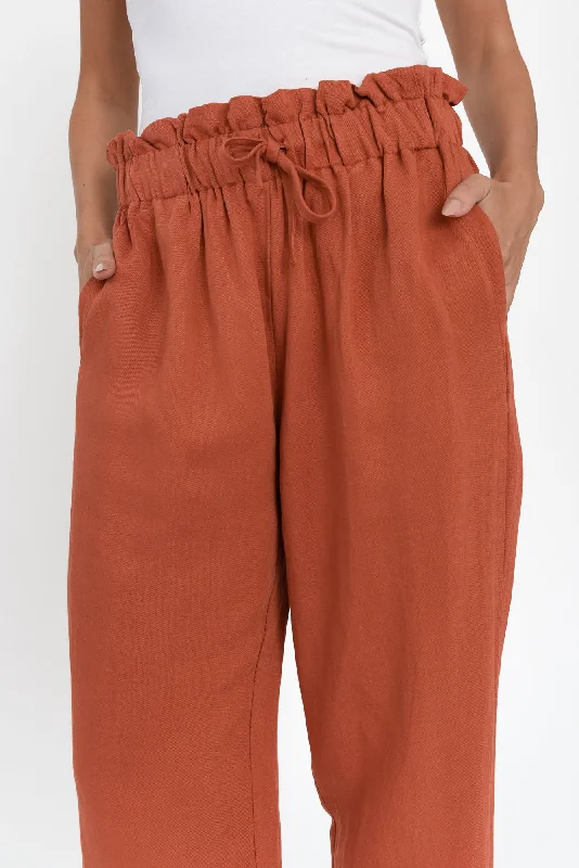 emir-terracotta-drawstring-pants