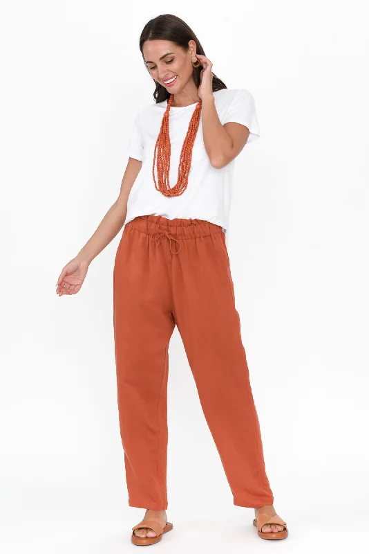 emir-terracotta-drawstring-pants