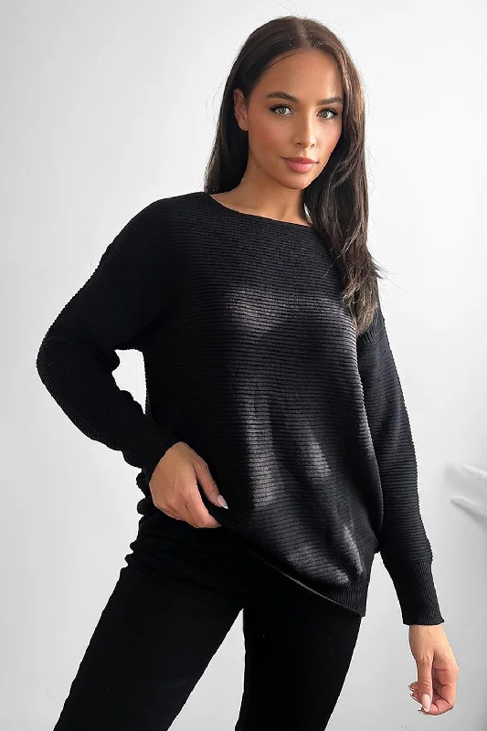 flat-knit-scoop-neckline-pullover