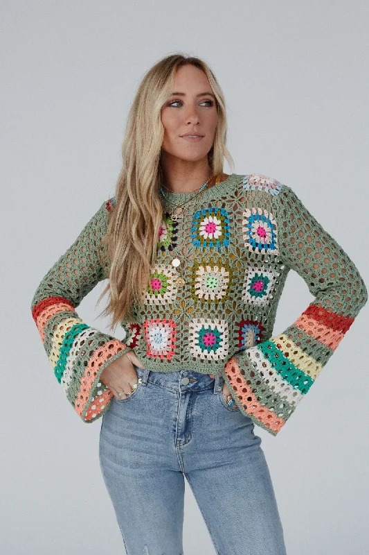 flower-drops-crochet-sweater-sage