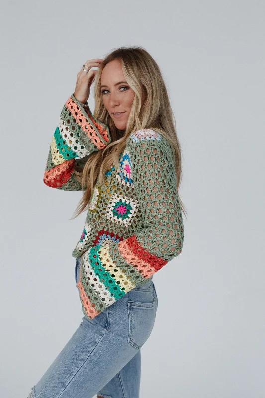 flower-drops-crochet-sweater-sage