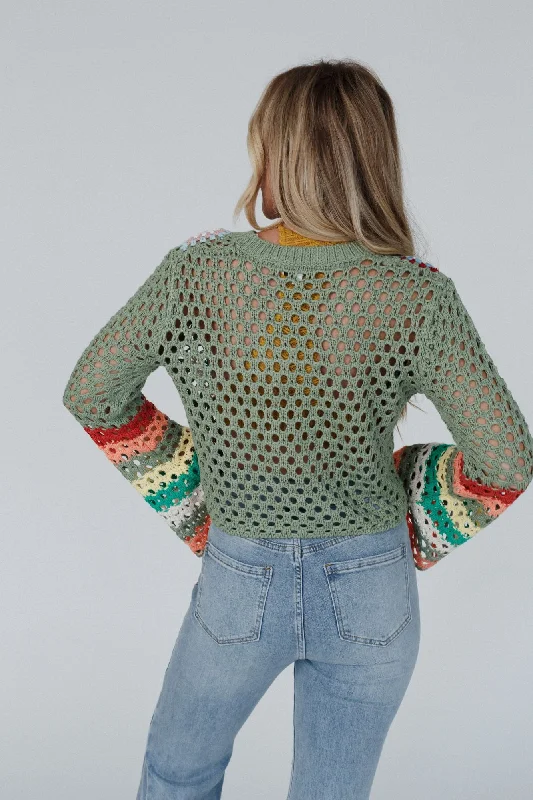 flower-drops-crochet-sweater-sage