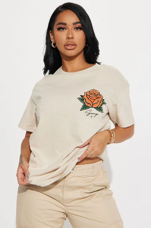 Forever Savage Graphic T-Shirt - Taupe