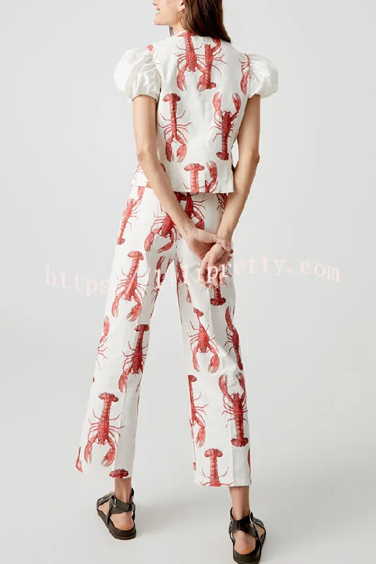 fun-vacation-lobster-print-high-rise-straight-pants