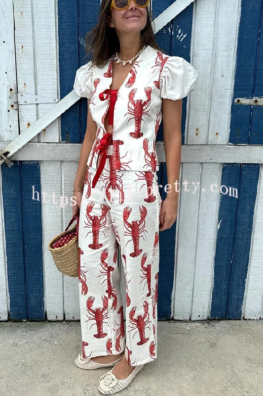 fun-vacation-lobster-print-high-rise-straight-pants