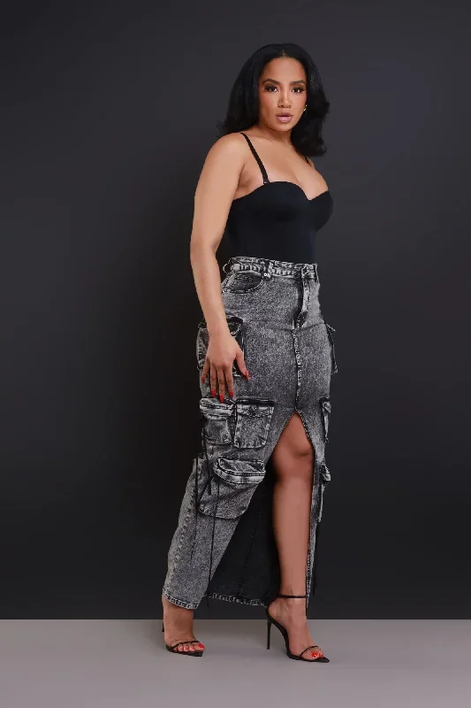 get-down-denim-cargo-maxi-skirt-black-acid-wash