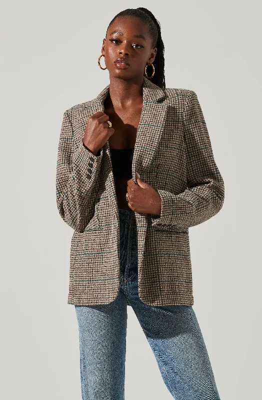 Harlow Plaid Blazer