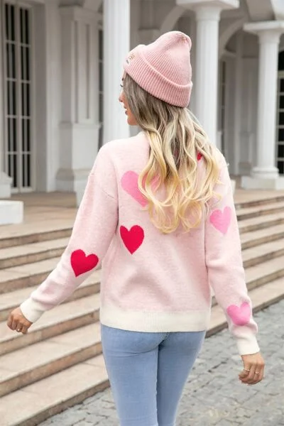 heart-round-neck-droppped-shoulder-sweater