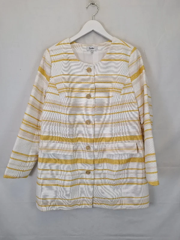 heine-limoncello-stripe-longline-coat-size-12-b017-527-yl