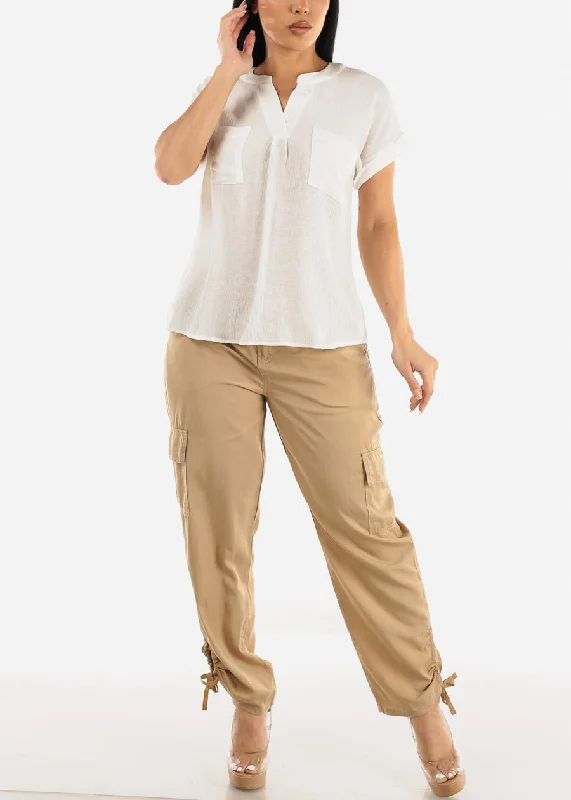 high-rise-spandex-waist-ruched-hem-khaki-cargo-pants-mv27147zkhaki