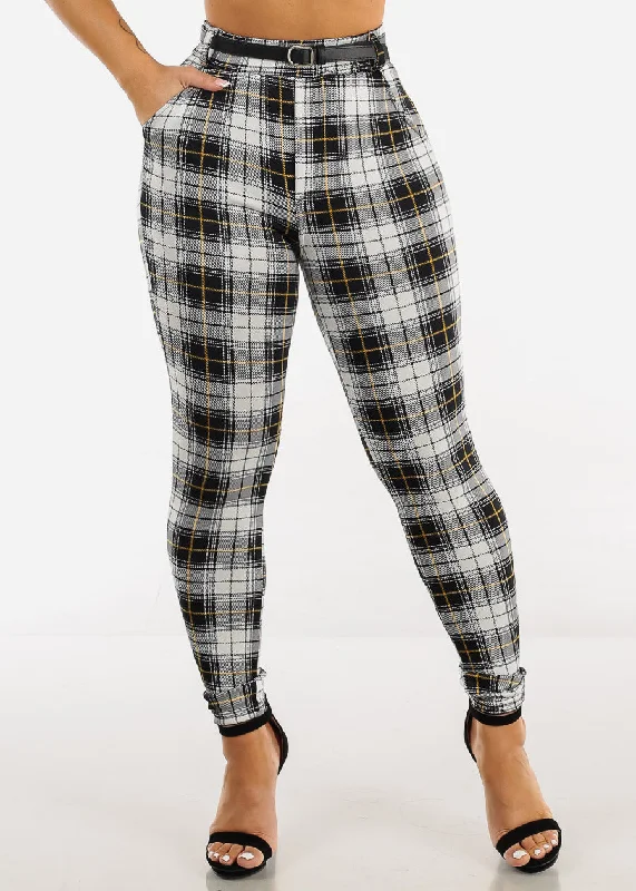 high-waist-plaid-butt-lifting-skinny-pants-w-belt-20trg042312wh