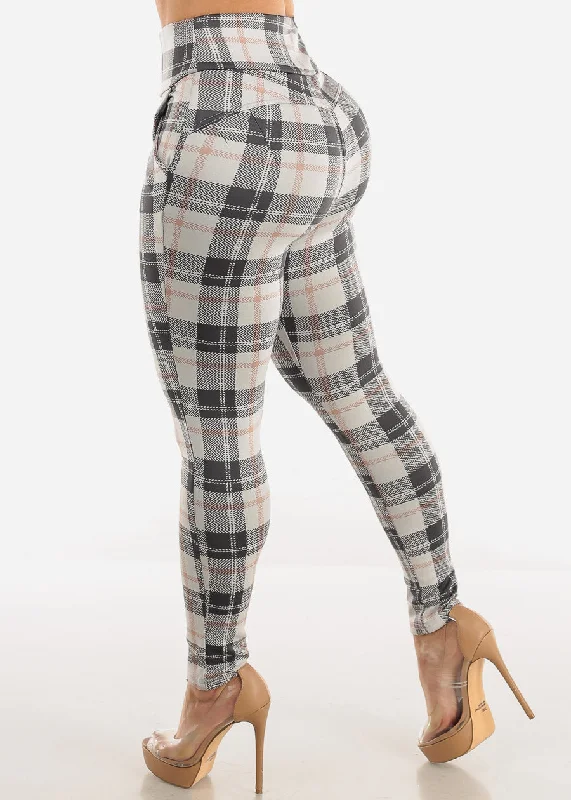 high-waisted-butt-lifting-stretchy-plaid-skinny-pants-w-pockets-9trg142272ivr