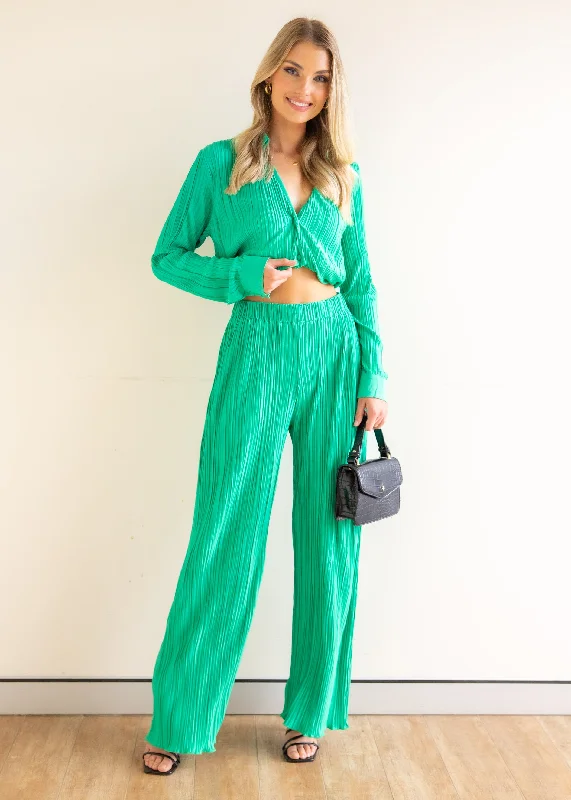 Hollins Pants - Jade Green