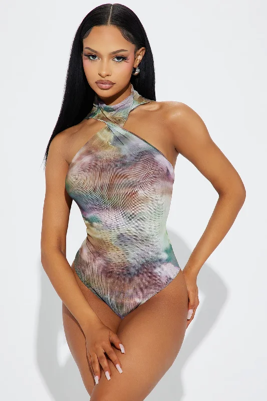 Joscelyn Mesh Bodysuit - Multi Color