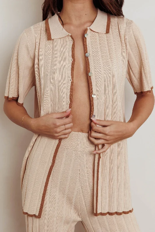 liloh-ribbed-buttoned-shirt-beige