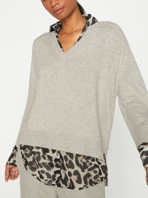 looker-vneck-layered-sweater-beige-leopard-print