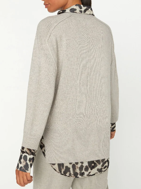 looker-vneck-layered-sweater-beige-leopard-print