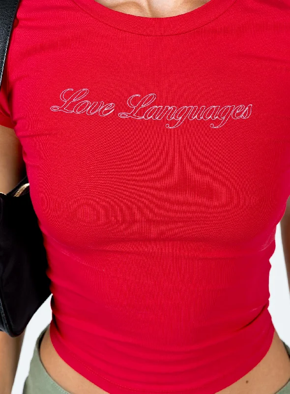 love-language-tee-red