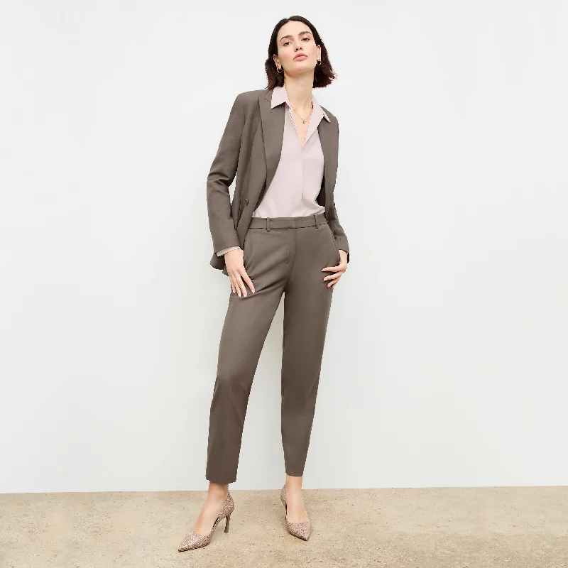 Mejia Pant - Sharkskin :: Mink