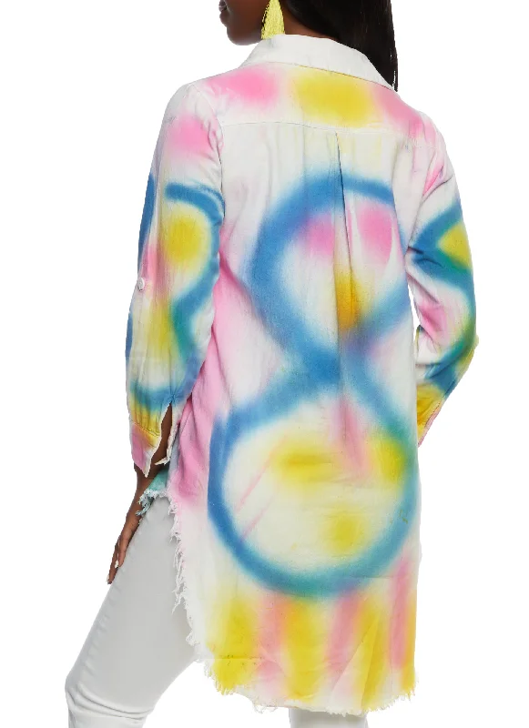 multi-color-graffiti-print-button-front-high-low-shirt-3077063402809