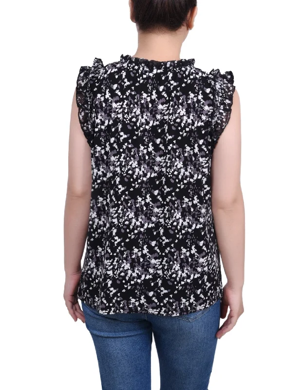 ny-collection-sleeveless-crepe-top-with-chiffon-ruffles-petite