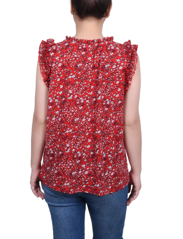 ny-collection-sleeveless-crepe-top-with-chiffon-ruffles-petite