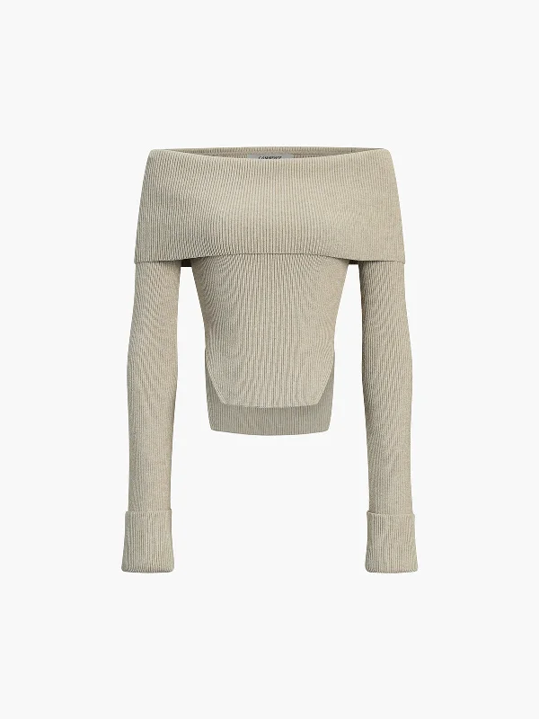 off-shoulder-overfold-ribbed-knit-sweater