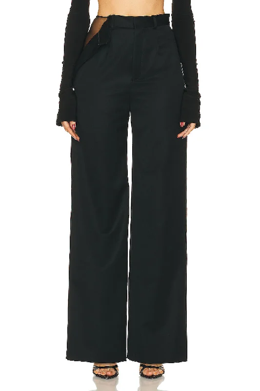 Peek Open Thigh Pant