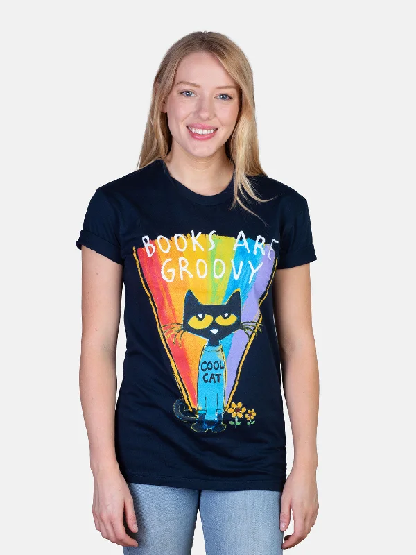 pete-the-cat-books-are-groovy-unisex-t-shirt