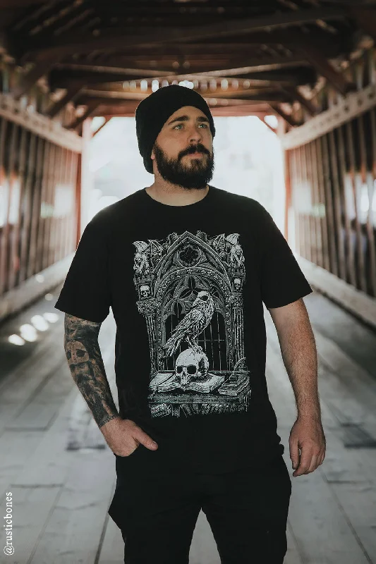 Quoth the Raven T-shirt [GRAY]