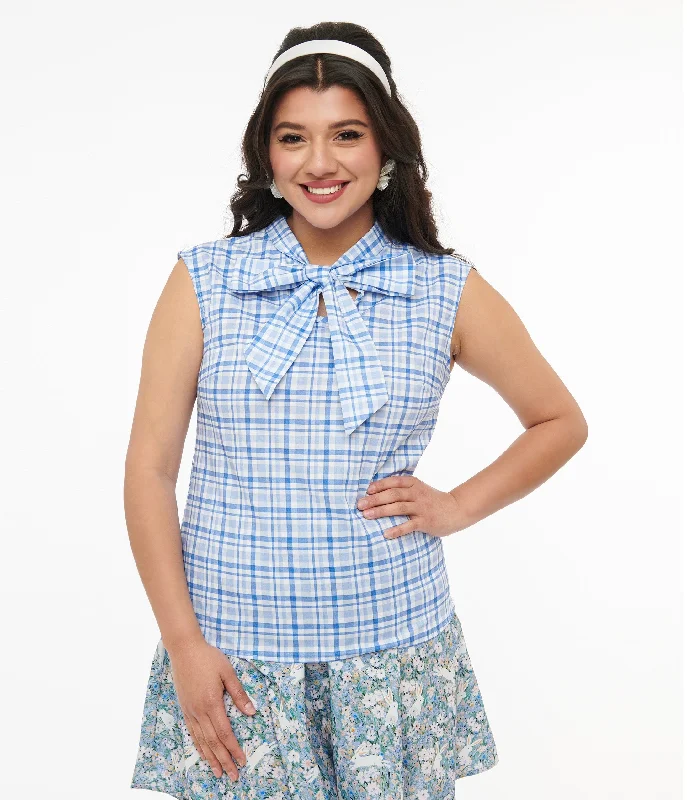 retrolicious-1950s-blue-plaid-cotton-bow-top