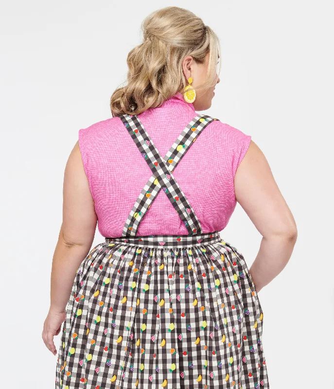 retrolicious-plus-size-1950s-hot-pink-cotton-bow-top