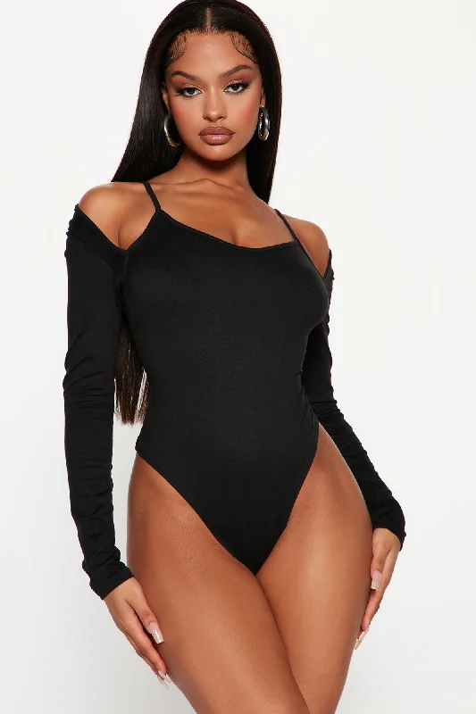 So Effortless Bodysuit - Black