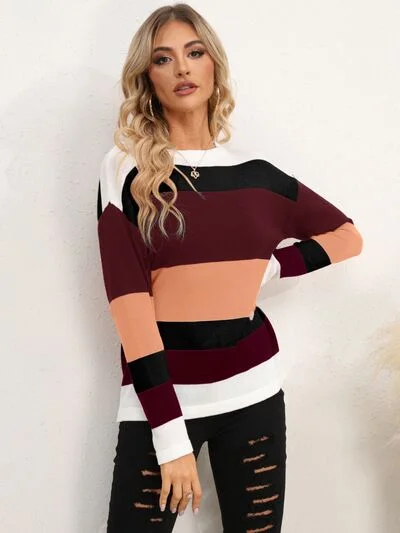 striped-round-neck-dropped-shoulder-sweater-9