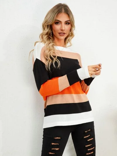 striped-round-neck-dropped-shoulder-sweater-9