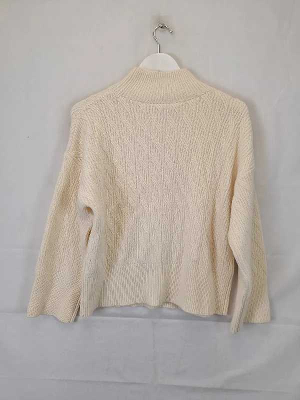 ted-baker-cream-jaquard-mock-neck-jumper-size-8-b013-489-wh