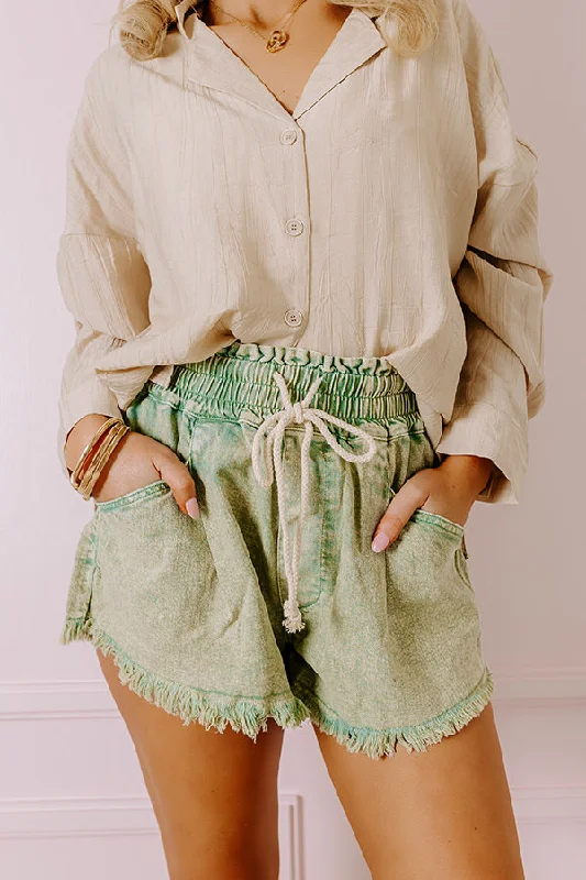 the-ashby-high-waist-shorts-in-green