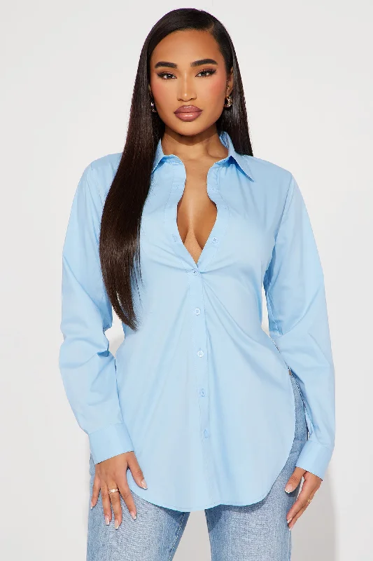 tres-chic-poplin-shirt-blue