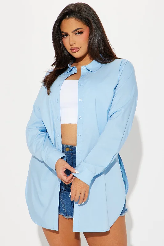 tres-chic-poplin-shirt-blue